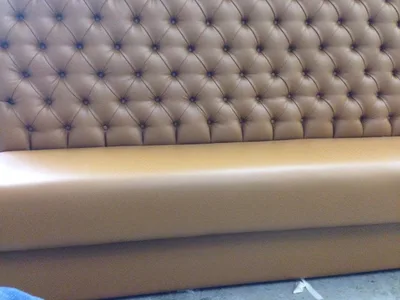 Tufted wall panels and headboard walls