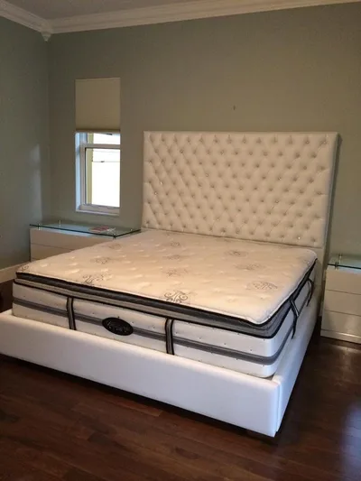 Upholstered beds and headboards