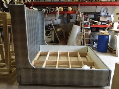 Upholstered beds and headboards