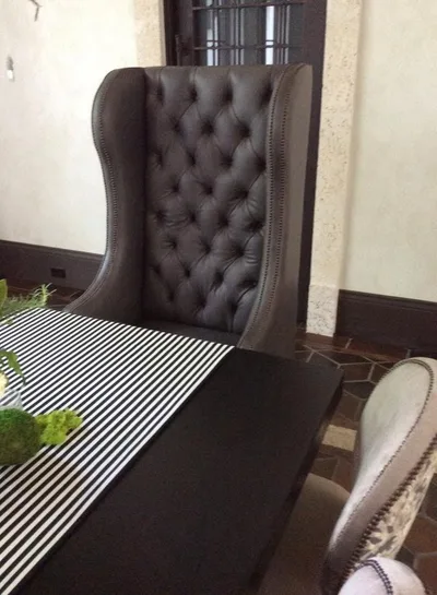 Wingback and high-back chairs